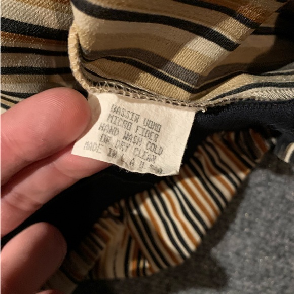 Vintage Bassiri Men’s short sleeve shirt size L - Picture 4 of 5